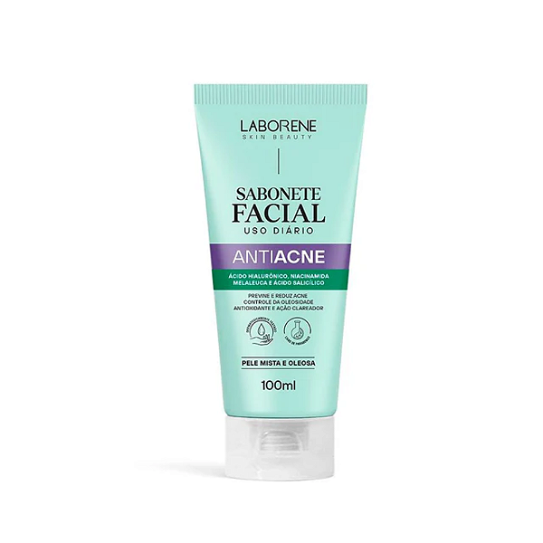 Sabonete Facial Antiacne Laborene 100ml