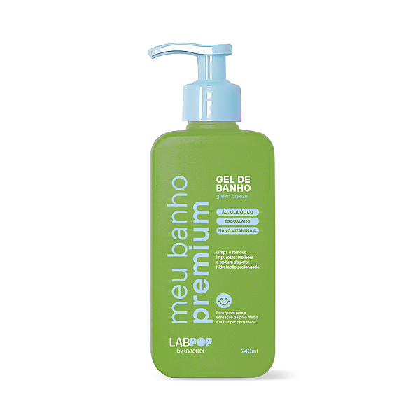 Gel de Banho Green Breeze LabPop Labotrat 240 ml.