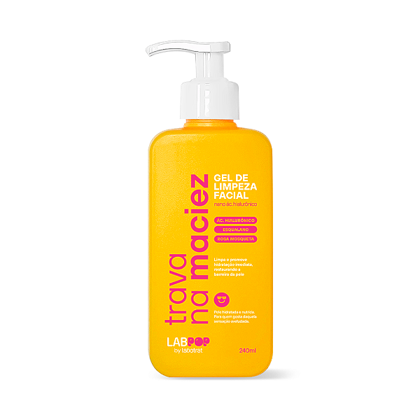 Gel De Limpeza Facial Ácido Hialurônico LabPop Labotrat 240ml.