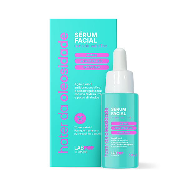 Sérum Facial Nano Ácido Salicílico LabPop Labotrat 30ml.