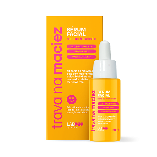 Sérum Facial Nano Ácido Hialurônico LabPop Labotrat 30ml.