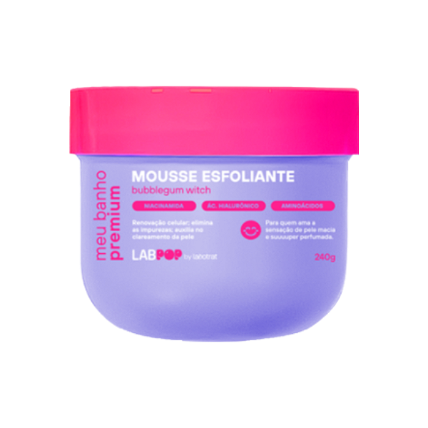 Mousse Esfoliante Bubblegum Witch LabPop 240gr.