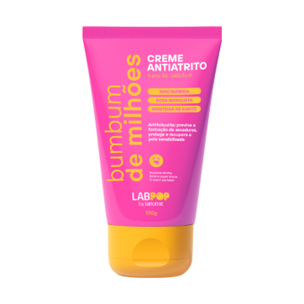 Creme Antiatrito Labotrat Labpop Bumbum De Milhões 100g