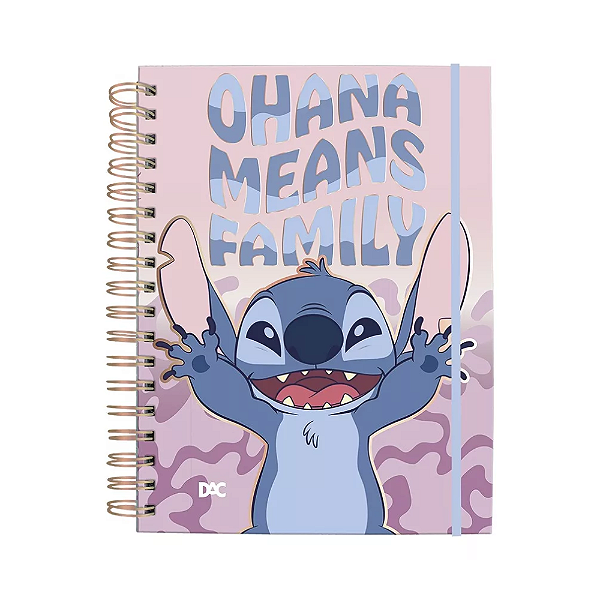 Caderno Smart Universitário Stitch - REF 5196
