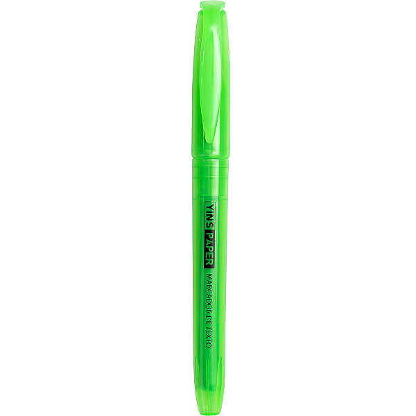 Marca Texto Neon Verde Yins Paper