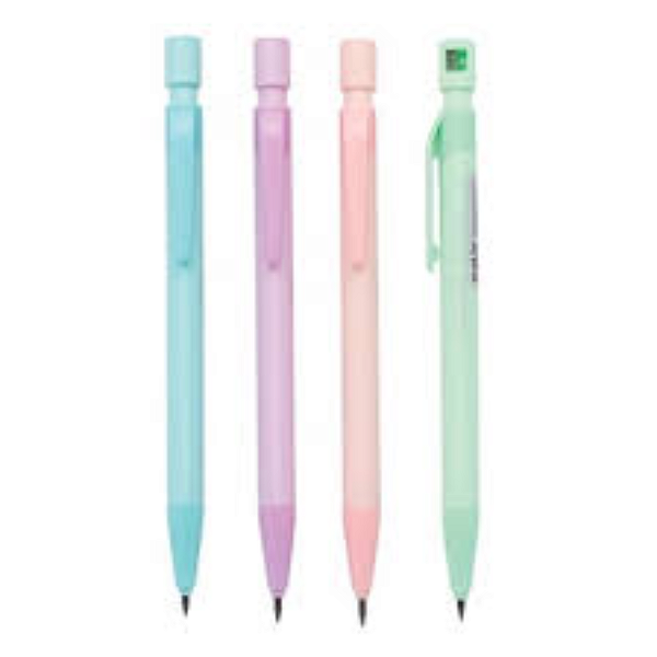 Lapiseira 2.0mm Tons Pastel Com Apontador No Topo Molin Sortidas