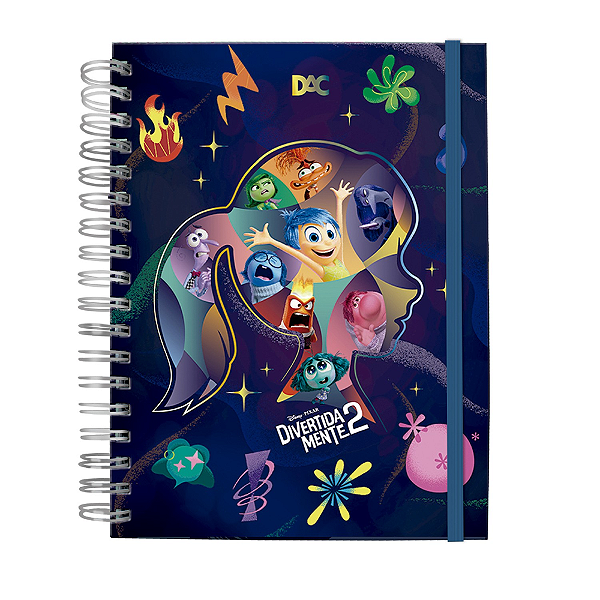 Caderno Smart Divertidamente DAC Tamanho Colegial