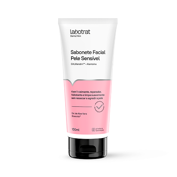 Sabonete Facial Pele Sensível Dermo Skin Labotrat 100ml.
