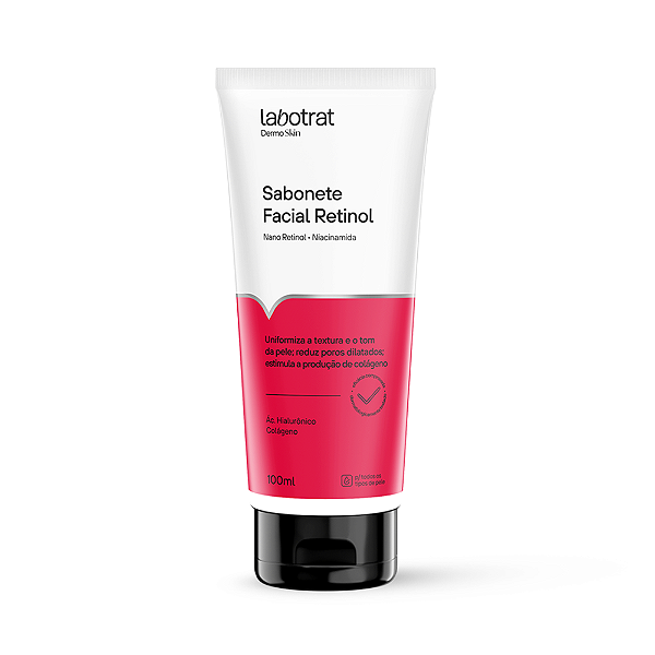 Sabonete Facial Retinol Dermo Skin Labotrat 100ml.