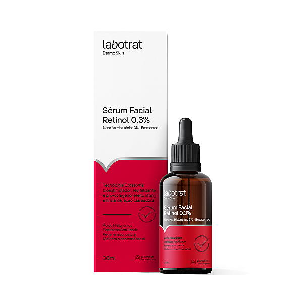 Sérum Facial Retinol 0,3% Labotrat Dermo Skim 30ml.