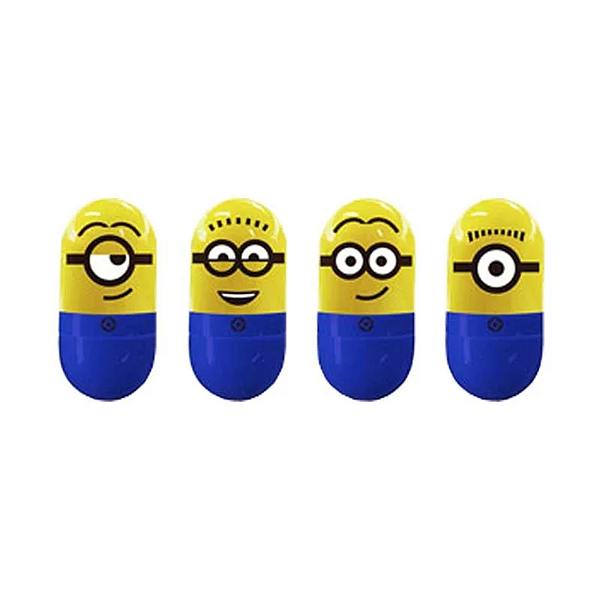 Marca Texto Minions Amarelo João Bobo Tris
