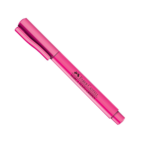 Marca Texto Grifpen Rosa Pink  Faber Castell