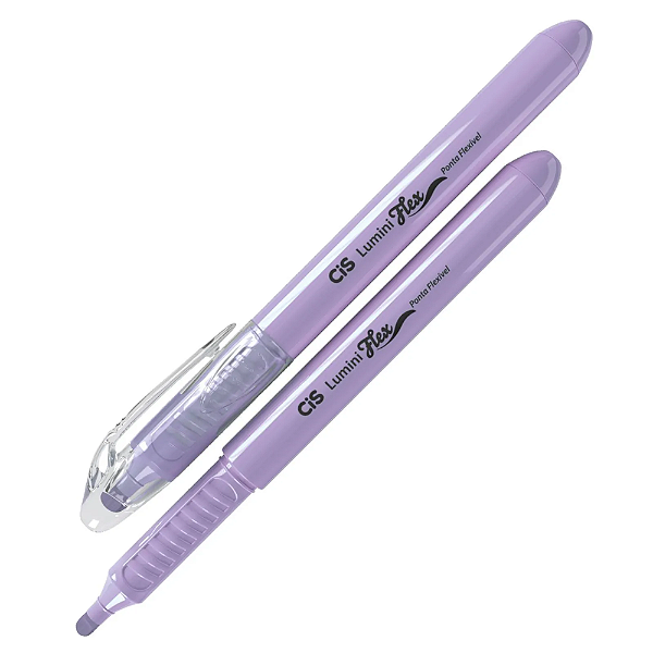 Marca Texto Lumini Flex Cis Lilás Pastel