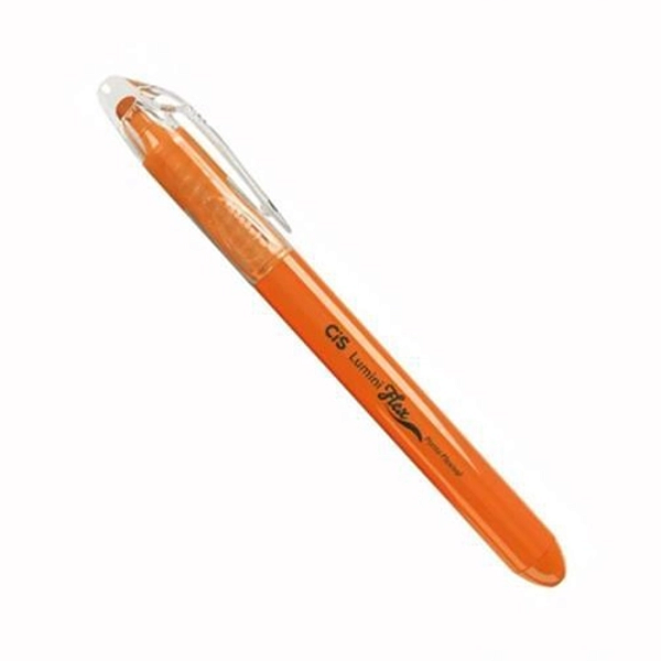 Marca Texto Lumini Flex Cis Laranja Neon