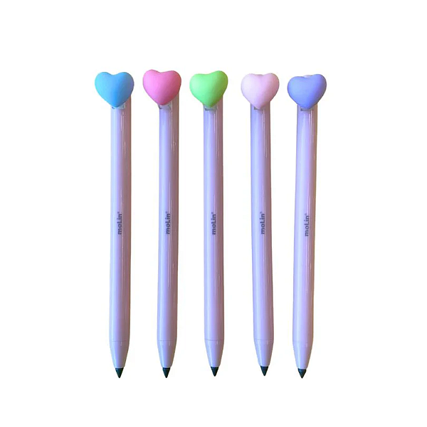 Lapiseira 2.0 mm Eternal Heart Love Molin Cores Sortidas.