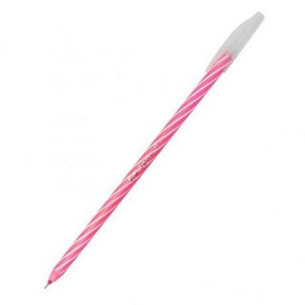 Caneta Esferográfica Cis Spiro Gel Rosa 0.7mm