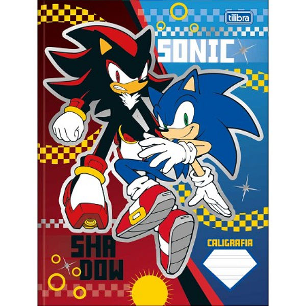 Caderno de Caligrafia Brochura Capa Dura Universitário Sonic 40 Folhas Tilibra Sortido
