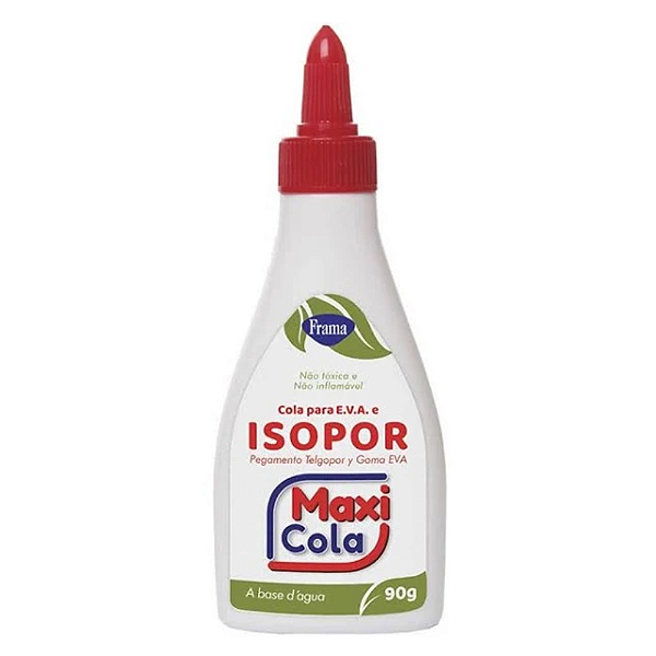 Cola Para Isopor E Eva Branca 90Gr Maxi Cola Frama