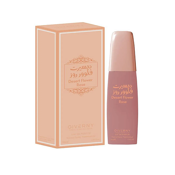 Água De Côlonia Giverny Desert Flower Rose 30ml