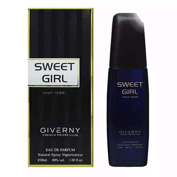 Água De Côlonia Giverny Sweet Girl Pour Femme 30ml
