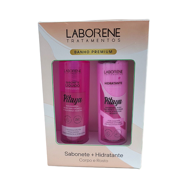 Kit Sabonete + Hidratante Pitaya Laborene