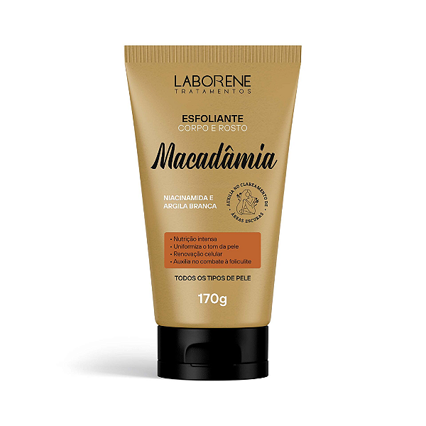 Esfoliante Macadâmia 170g Laborene