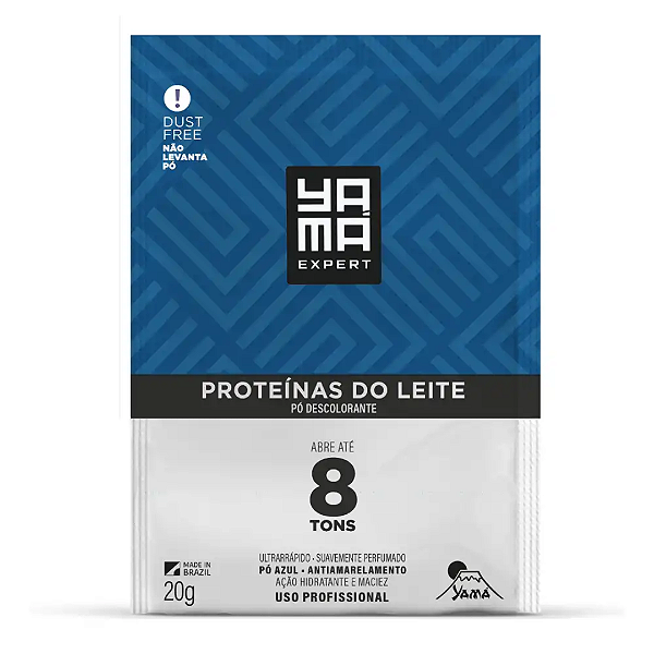 Pó Descolorante Yamá Proteinas do Leite 20g
