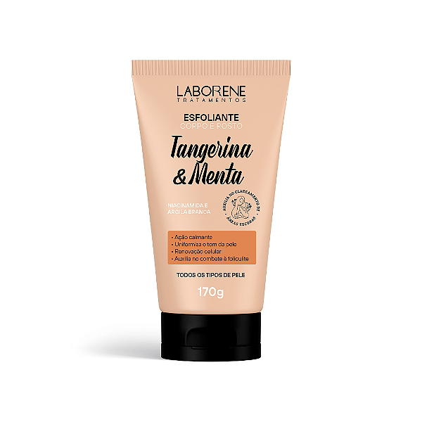 Esfoliante Tangerina e Menta 170g Laborene
