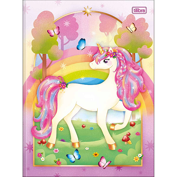 Caderno Brochura Capa Dura Universitário Tilibra Blink 80 Folhas Tillibra Sortidos