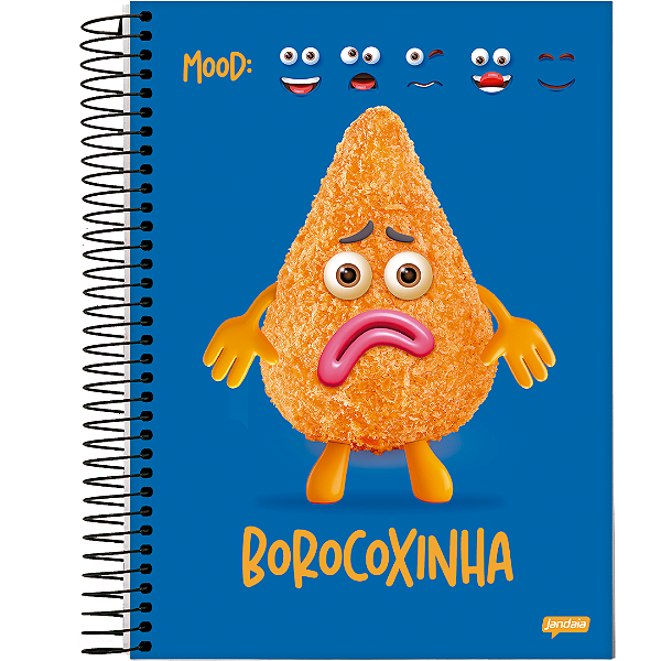 Caderno Universitário Capa Dura Jandaia Insano 15 Matérias 240 folhas Sortido