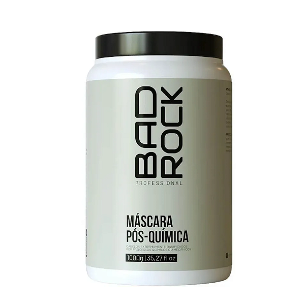 Bad Rock Máscara Pós-Química Hanova Professional 1kg
