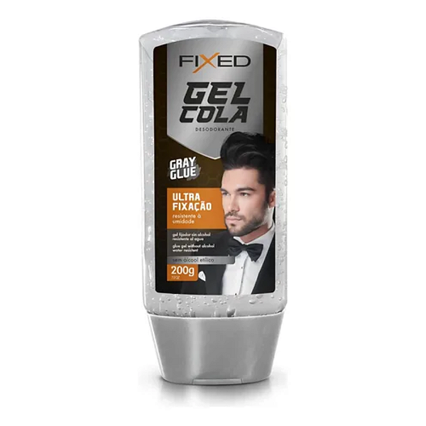 Gel Cola Fixed Gray Incolor 200g