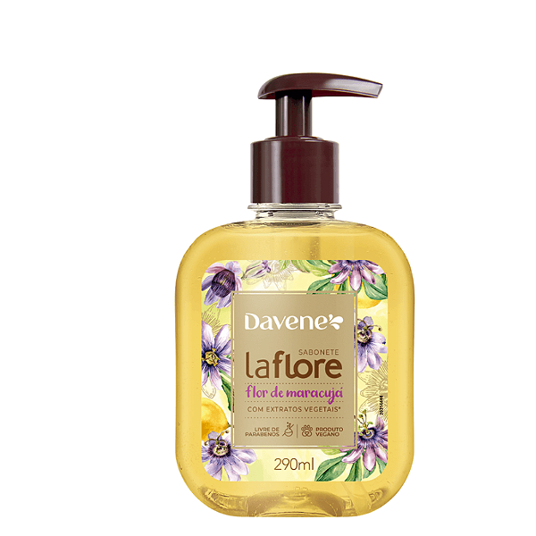 Sabonete Líquido La Flore Davene Flor de Maracujá 290ml