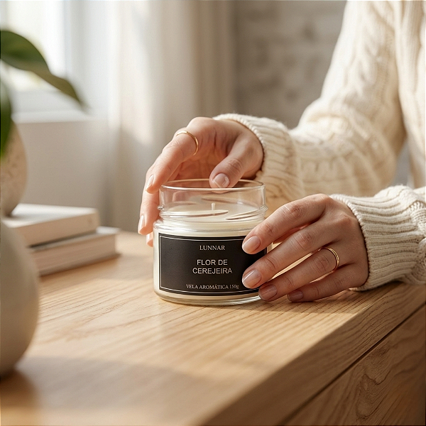 Vela Aromática Flor de Cerejeira