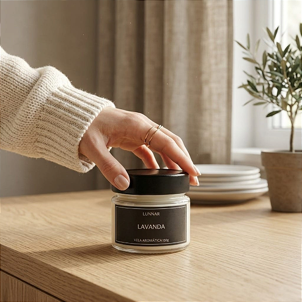 Vela Aromática Lavanda