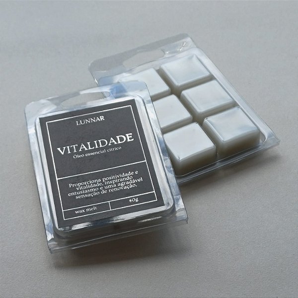 Pastilha Aromática com Óleo Essencial - Vitalidade