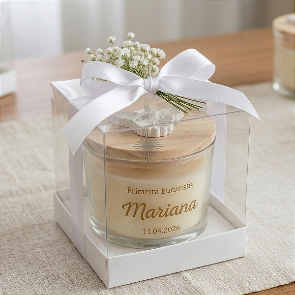 Vela Aromática Premium Personalizada 10 un.