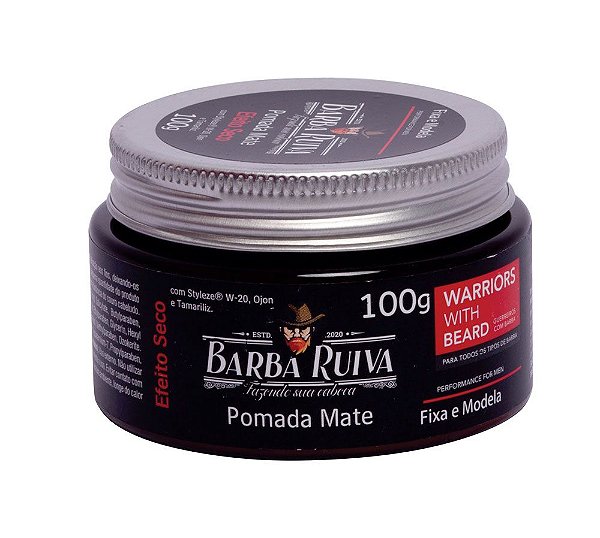 POMADA MATE EFEITO SECO 100GR