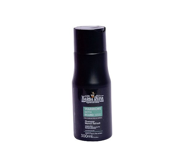 SHAMPOO MENTOL REFRESH BARBA RUIVA 300ML