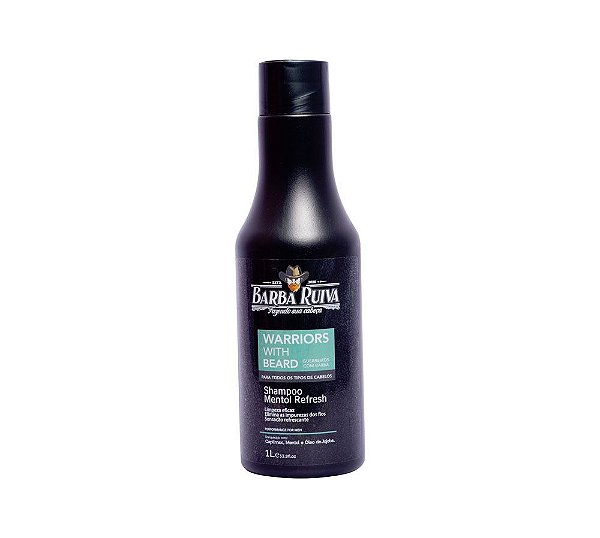 SHAMPOO MENTOL REFRESH BARBA RUIVA 1L