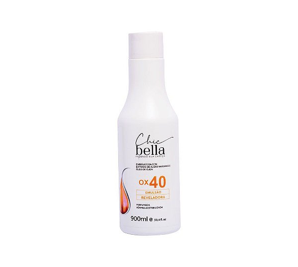 OX 40 VOLUMES EMULSÃO REVELADORA 900ML