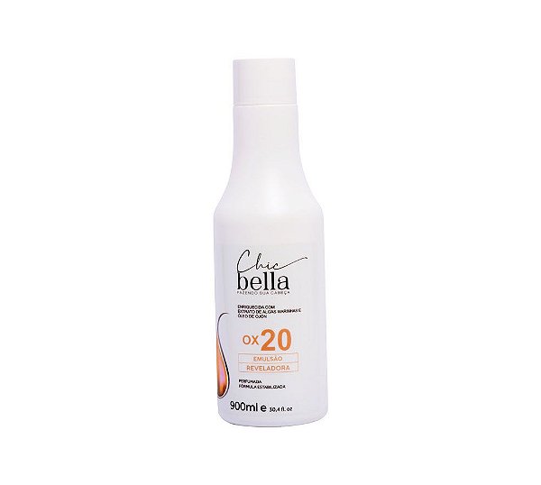 OX 20 VOLUMES EMULSÃO REVELADORA 900ML