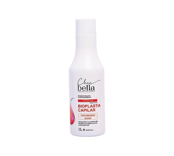 BIOPLASTIA CAPILAR BLOND SELAGEM ORGANICA, DE ÁCIDO hialurônico