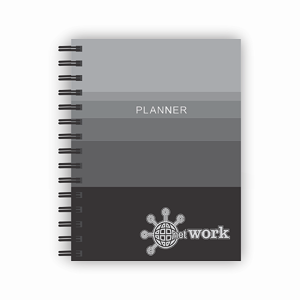 Planner Permanente Net Work Preto
