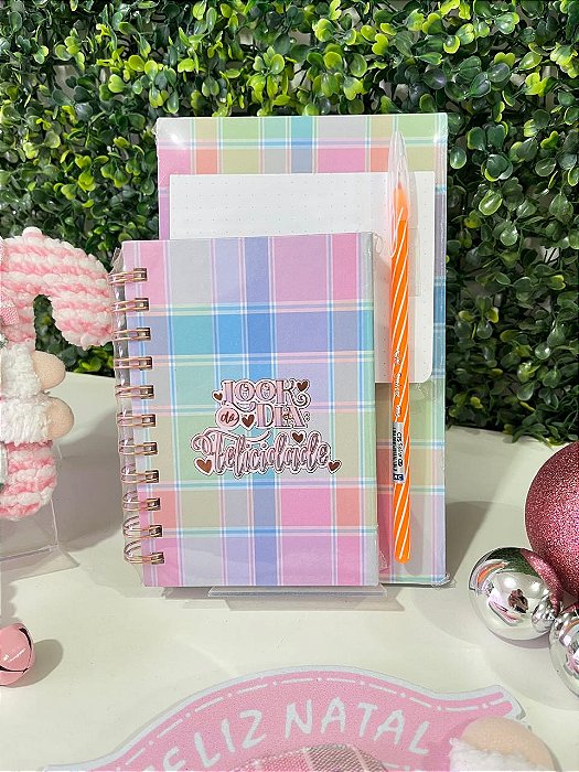 Kit Presente Organza Look do Dia Felicidade - 3 itens