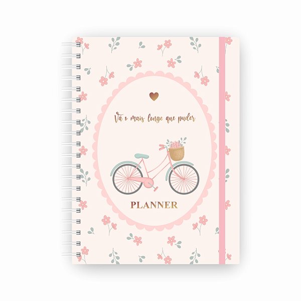 Planner Permanente Capa Dura Não Datado - Vá o Mais Longe que Puder