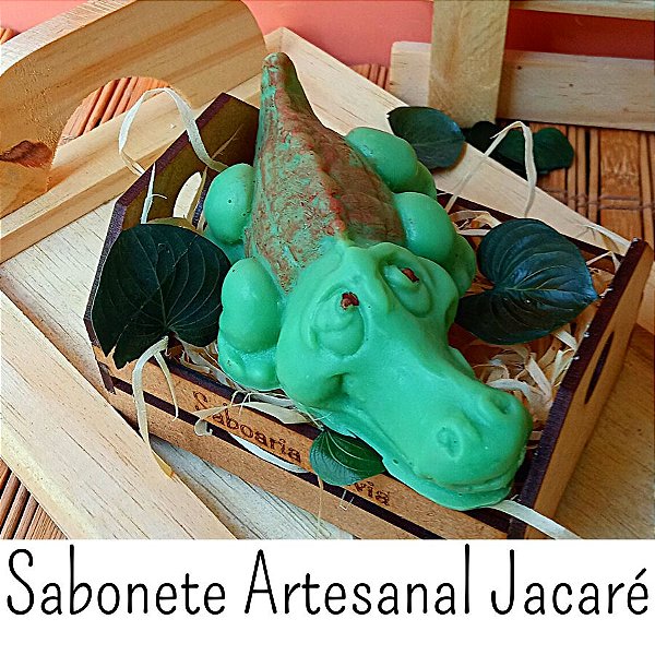 Sabonete Jacaré Glicerinado - Aroma Mata Verde 100g