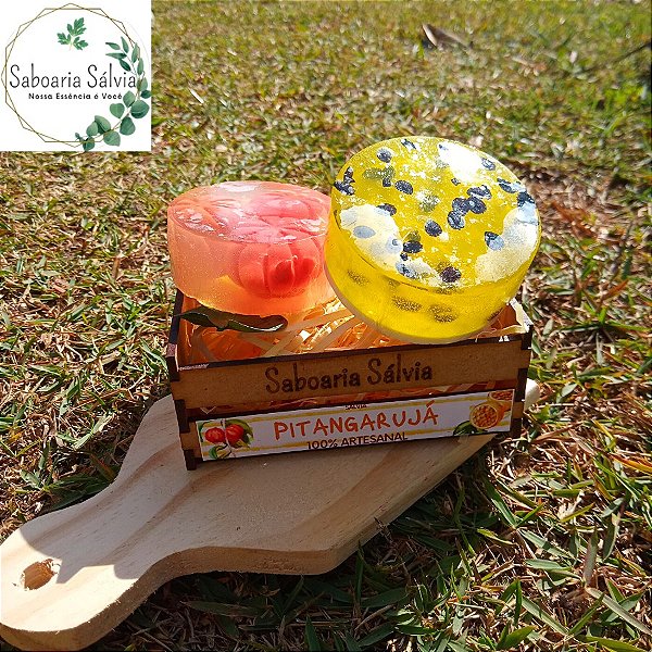 Caixote Pitangarujá - Pitanga Negra & Maracujá Doce 120g