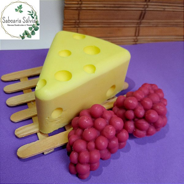 Sabonete Queijo com Uvas 250g