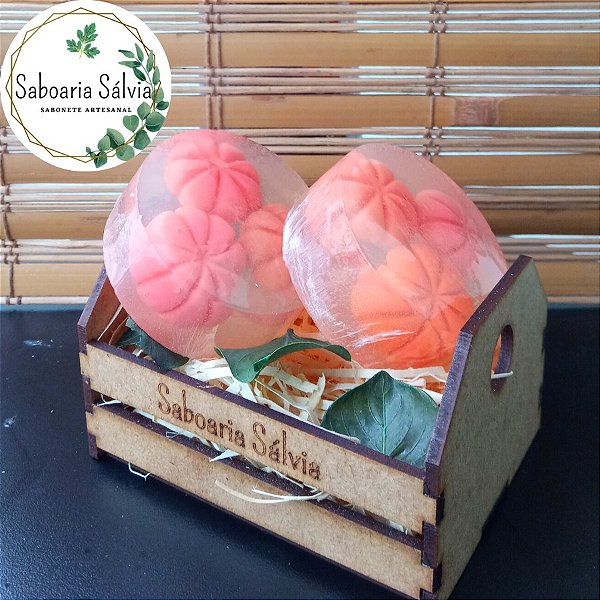 Caixote Sabonete Pitanga Negra Glicerinado